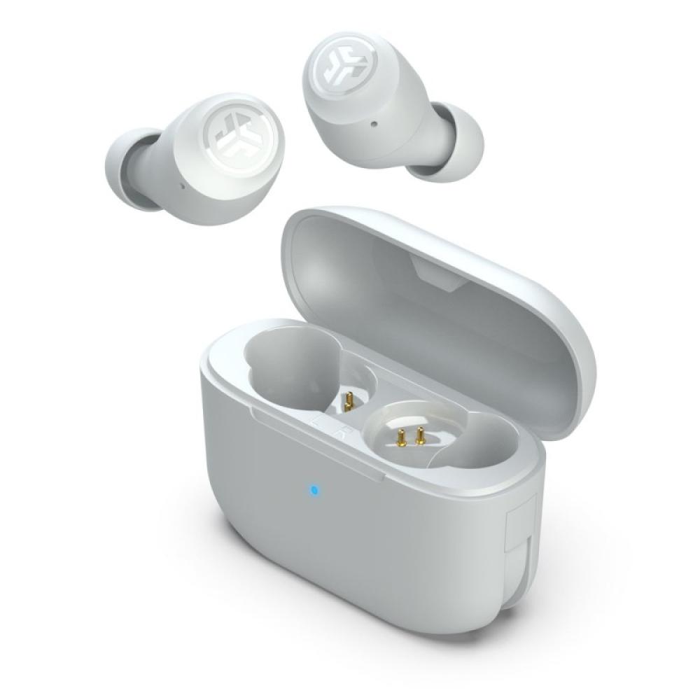 JLab - Go Pop+ Auriculares True Wireless Stereo (TWS) Dentro de oído Llamadas/Música/Deporte/Uso diario Bluetooth Blanco