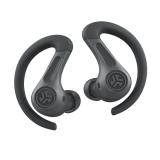 JLab - Sport Auriculares True Wireless Stereo (TWS) gancho de oreja Llamadas/Música Bluetooth Grafito