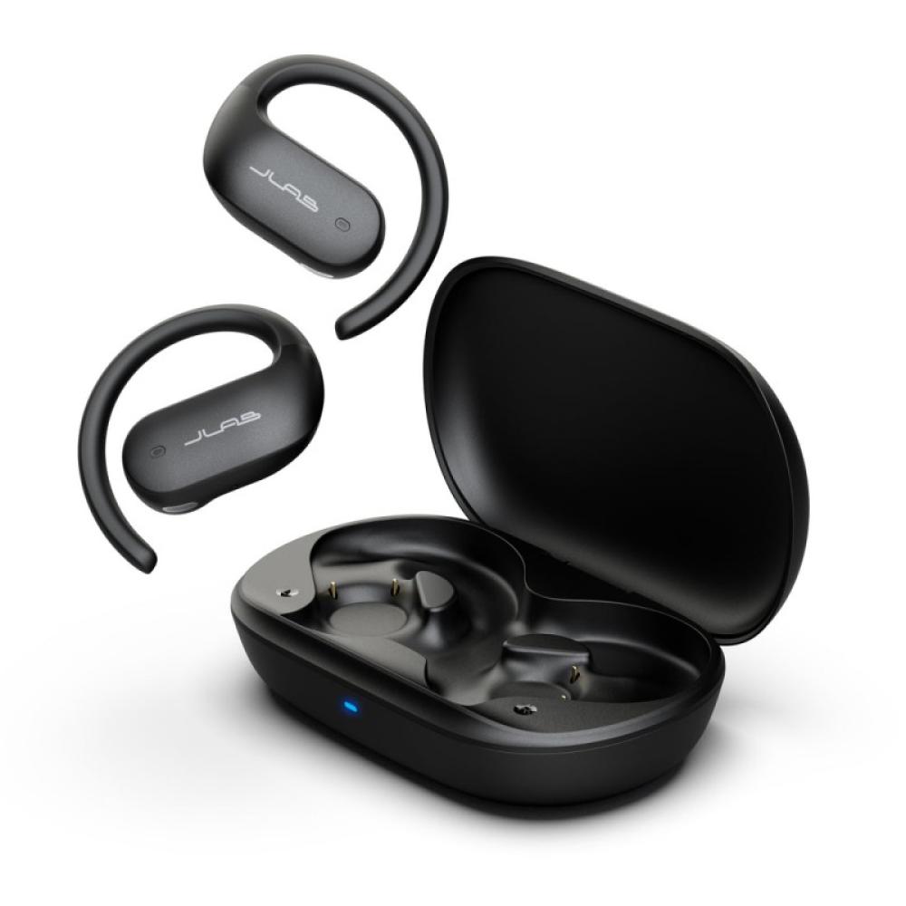 JLab - Open Sport Auriculares True Wireless Stereo (TWS) Dentro de oído Llamadas/Música/Deporte/Uso diario Bluetooth Negro