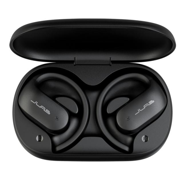 JLab - Open Sport Auriculares True Wireless Stereo (TWS) Dentro de oído Llamadas/Música/Deporte/Uso diario Bluetooth Negro