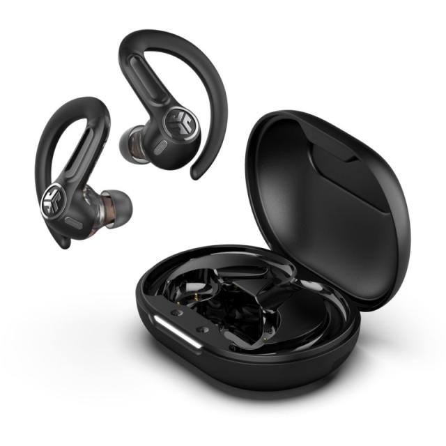 JLab - Epic Sport ANC 3 Auriculares Inalámbrico gancho de oreja, Dentro de oído Deportes Bluetooth Negro