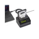 StarTech.com - Borrador Autónomo USB 3.0 de 1 Bahía para Discos Duros o SSDs - USB 3.0 a SATA II (3 Gbps) - TAA - 9 Modos de Bor