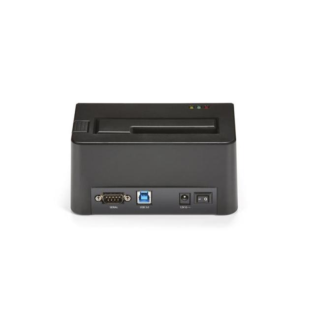 StarTech.com - Borrador Autónomo USB 3.0 de 1 Bahía para Discos Duros o SSDs - USB 3.0 a SATA II (3 Gbps) - TAA - 9 Modos de Bor