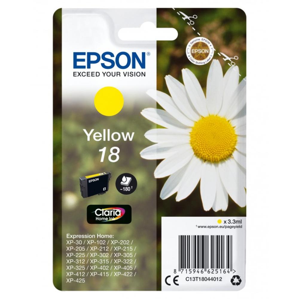 Epson - Daisy Cartucho 18 amarillo (etiqueta RF)