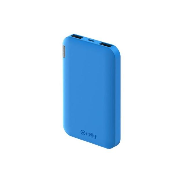 Celly - PBE5000 batería externa Azul Ión de litio 5000 mAh