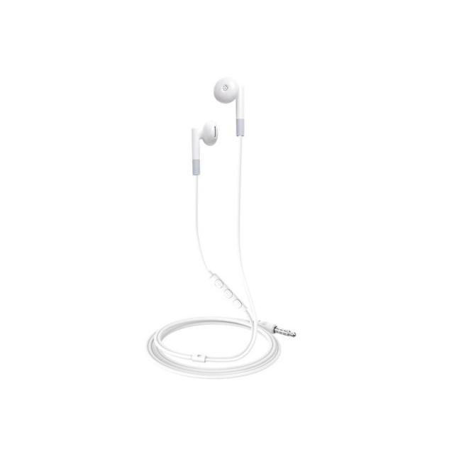 Celly - UP300WH auricular y casco Auriculares Alámbrico Dentro de oído Llamadas/Música Blanco