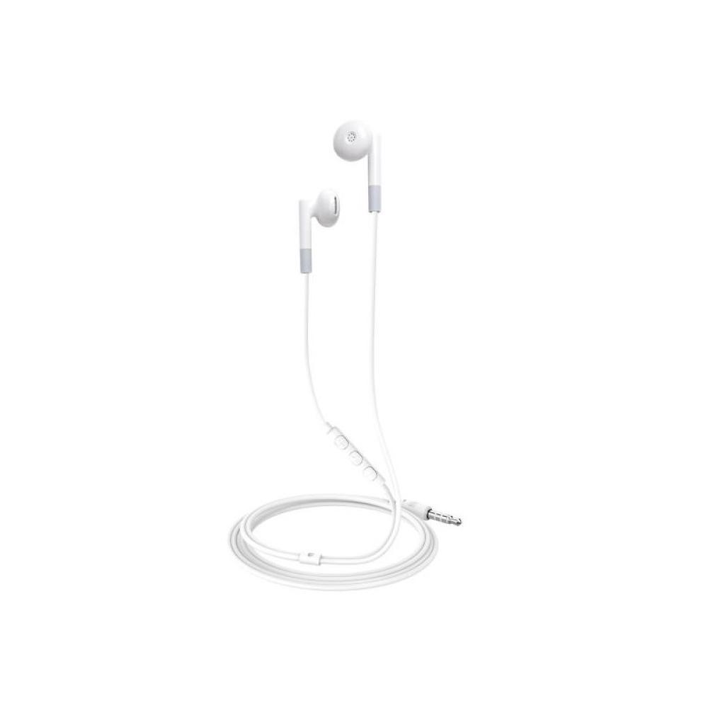 Celly - UP300WH auricular y casco Auriculares Alámbrico Dentro de oído Llamadas/Música Blanco