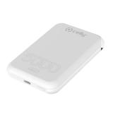 Celly - MAGPB5000EVOWH batería externa 5000 mAh Cargador inalámbrico Blanco