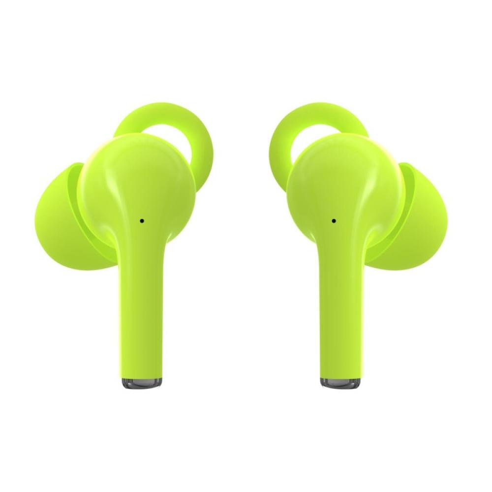 Celly - CLEAR Auriculares True Wireless Stereo (TWS) Dentro de oído Llamadas/Música USB Tipo C Bluetooth Verde