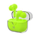 Celly - CLEAR Auriculares True Wireless Stereo (TWS) Dentro de oído Llamadas/Música USB Tipo C Bluetooth Verde