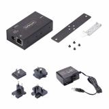 StarTech.com - Adaptador Serie a Ethernet - Conversor RJ45 LAN IP a DB9 RS232 - Servidor de Dispositivos Serie de 1 Puerto - Car