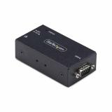 StarTech.com - Adaptador Serie a Ethernet - Conversor RJ45 LAN IP a DB9 RS232 - Servidor de Dispositivos Serie de 1 Puerto - Car