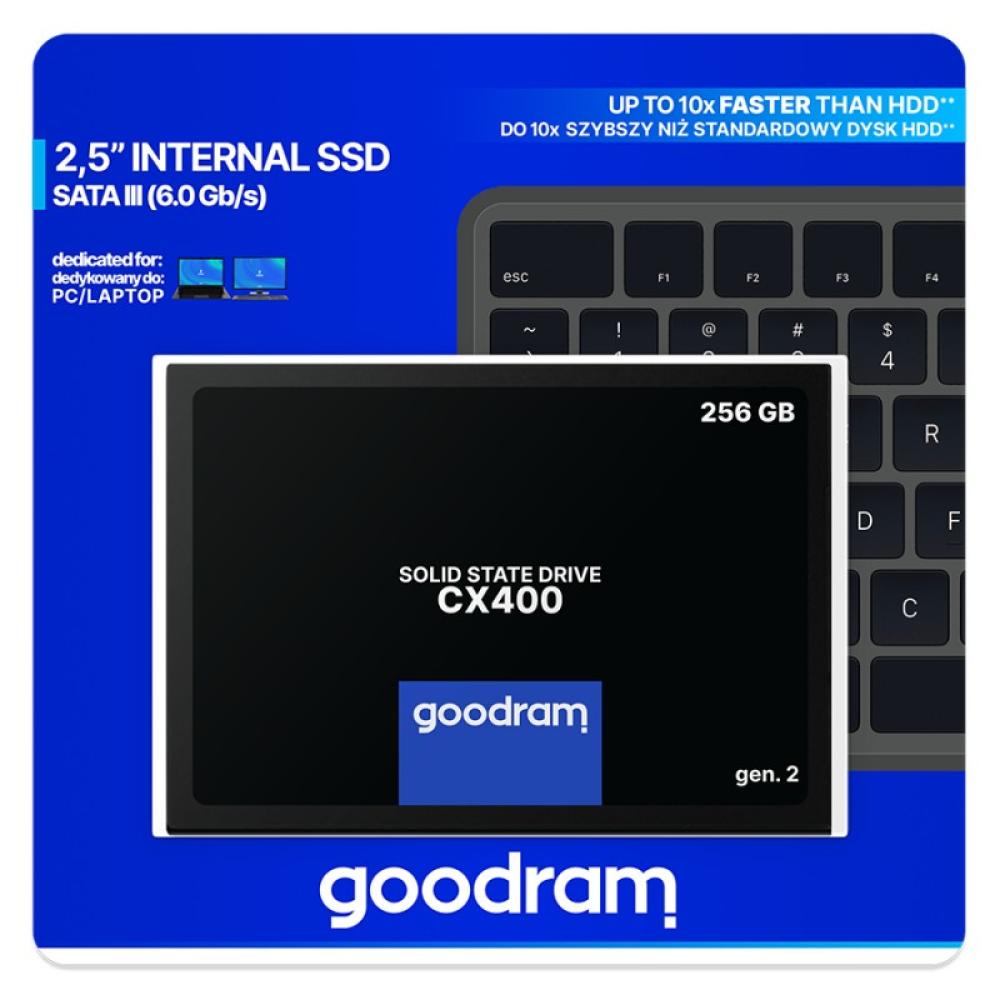 Goodram - CX400 gen.2 2.5" 256 GB Serial ATA III 3D TLC NAND
