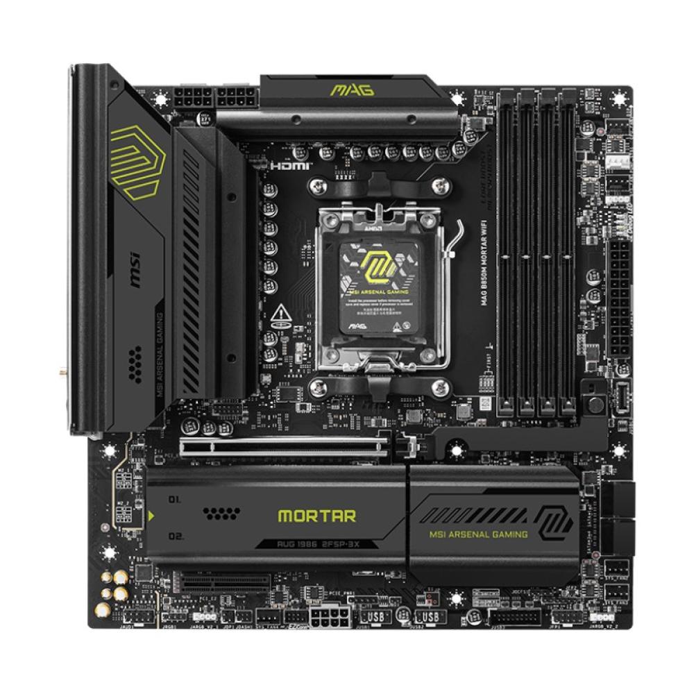 MSI - MAG B850M MORTAR WIFI placa base AMD B850 Zócalo AM5 micro ATX
