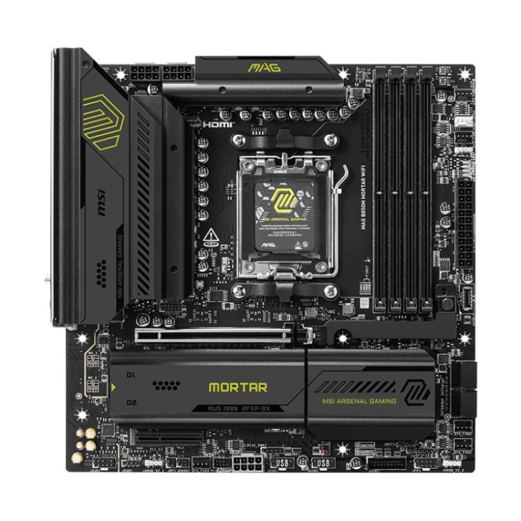 MSI - MAG B850M MORTAR WIFI placa base AMD B850 Zócalo AM5 micro ATX