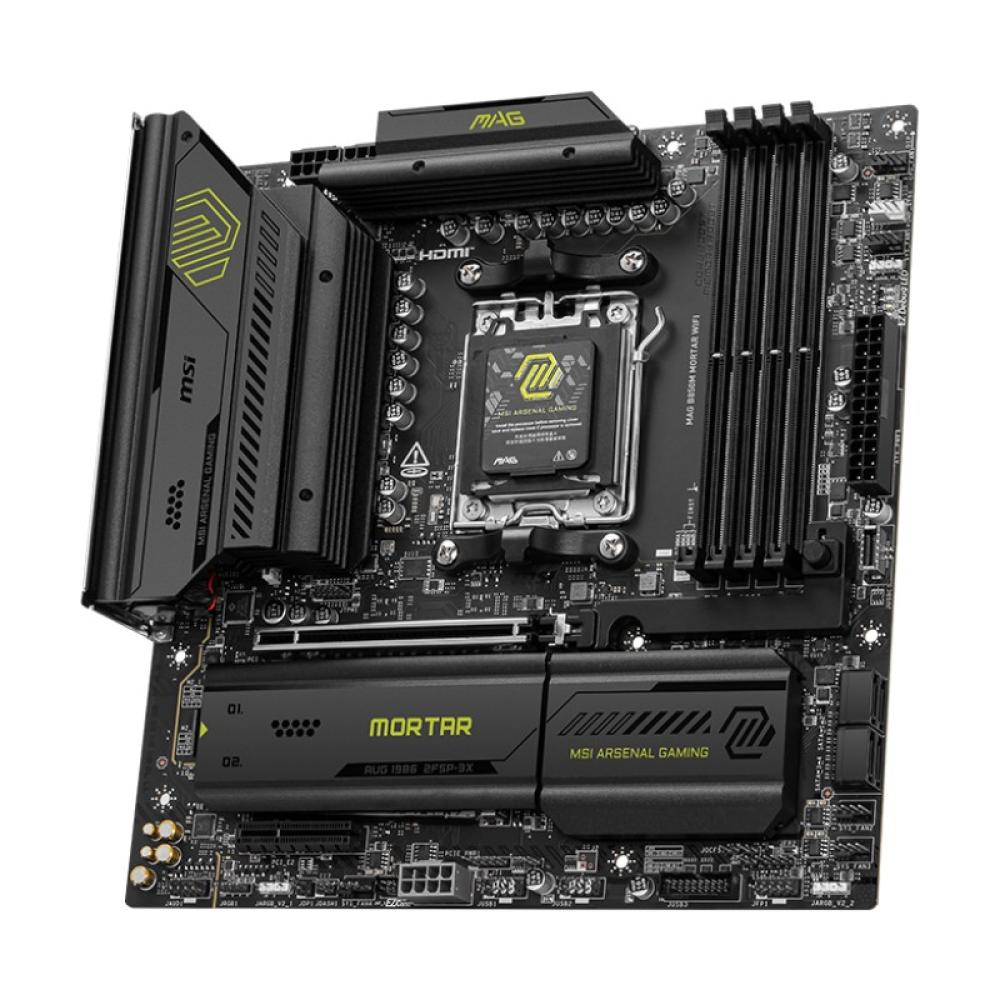 MSI - MAG B850M MORTAR WIFI placa base AMD B850 Zócalo AM5 micro ATX