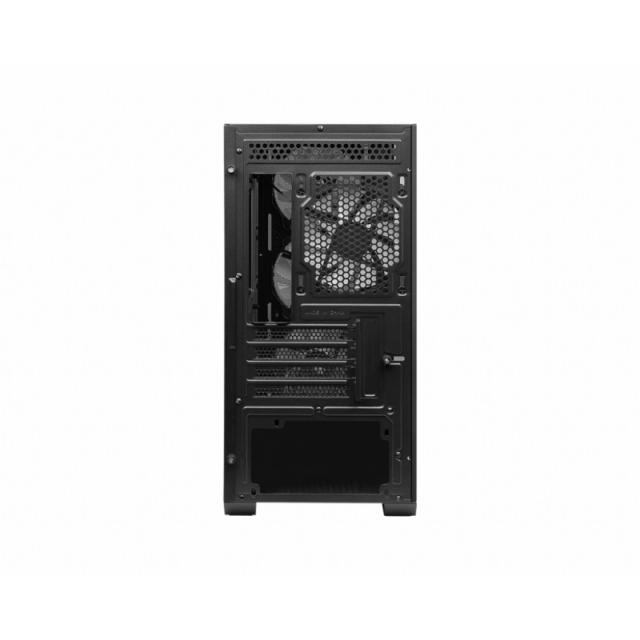 MSI - MAG Forge M100A Micro Torre Negro, Transparente