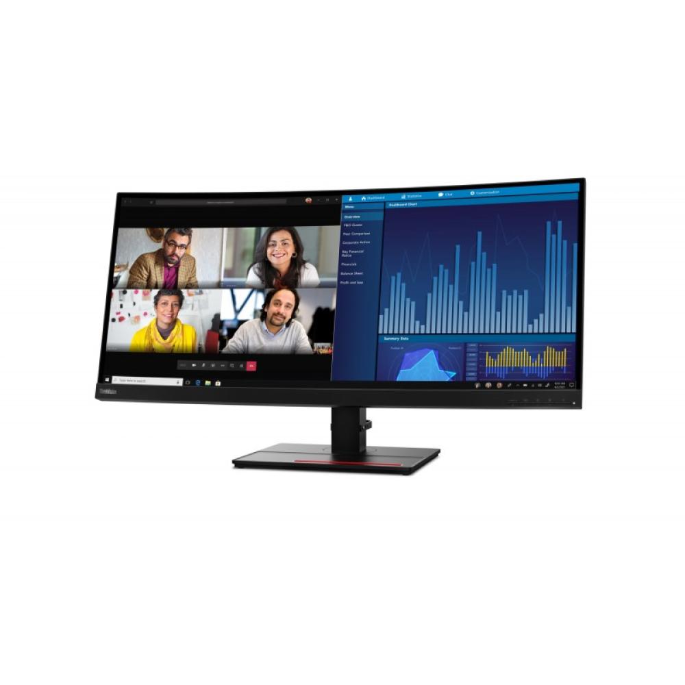 Lenovo - ThinkVision P34w-20 LED display 86,7 cm (34.1") 3440 x 1440 Pixeles Wide Quad HD Negro