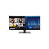 Lenovo - ThinkVision P34w-20 LED display 86,7 cm (34.1") 3440 x 1440 Pixeles Wide Quad HD Negro