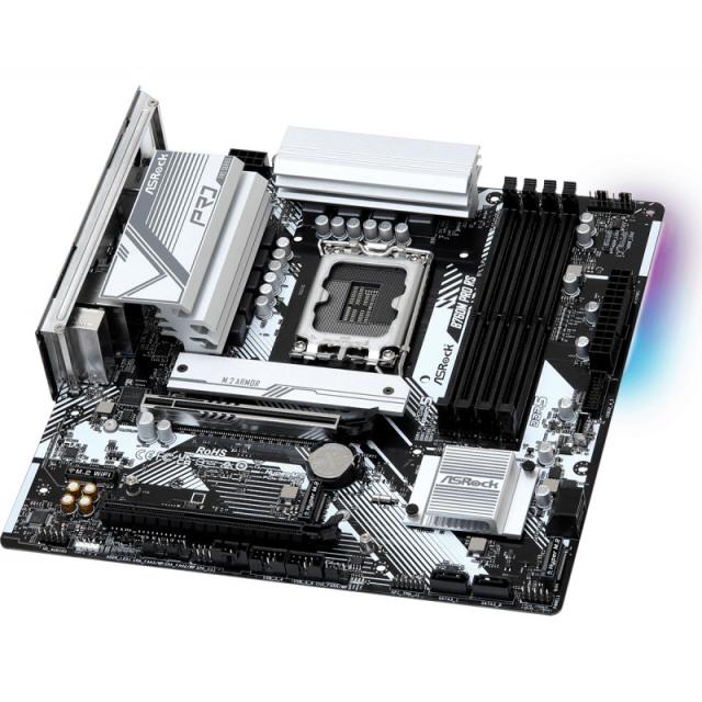 Asrock - B760M Pro RS Intel B760 LGA 1700 micro ATX
