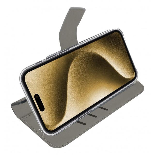 Celly - WALLY1080 funda para teléfono móvil 17 cm (6.7") Funda cartera Negro