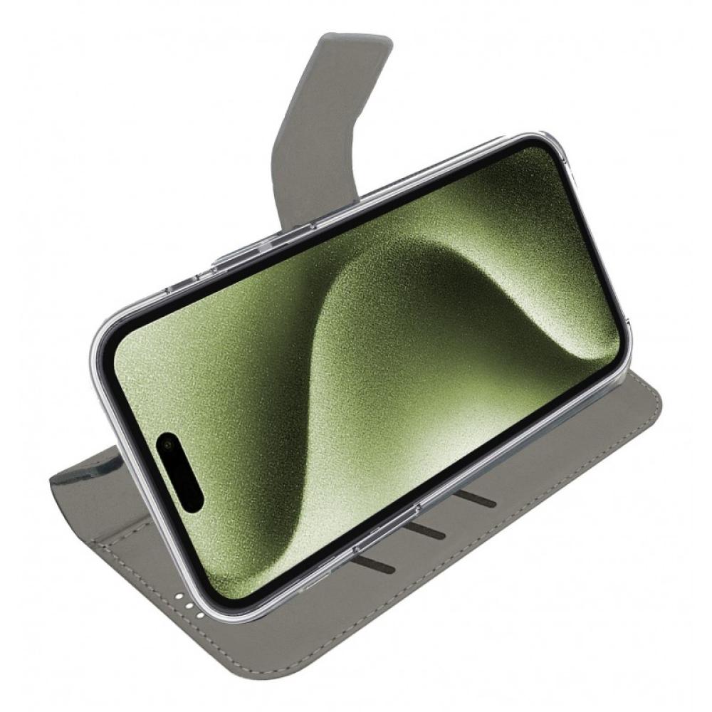 Celly - WALLY1078 funda para teléfono móvil 15,5 cm (6.1") Funda cartera Negro