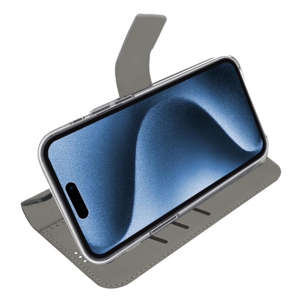 Celly - WALLY1079 funda para teléfono móvil 16 cm (6.3") Funda cartera Negro