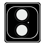 Celly - CAMERALENS1078 protector de pantalla o trasero para teléfono móvil Protector para lentes de cámara Apple 1 pieza(s)