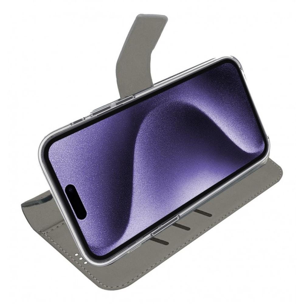 Celly - WALLY1081 funda para teléfono móvil 17,5 cm (6.9") Funda cartera Negro