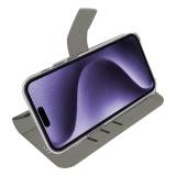 Celly - WALLY1081 funda para teléfono móvil 17,5 cm (6.9") Funda cartera Negro