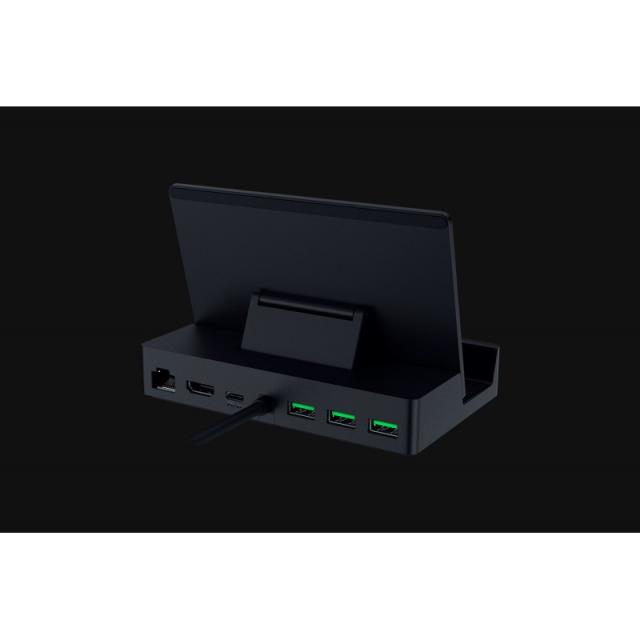 Razer - RC21-02310100-R3M1 estación dock para móvil Consola de videojuegos portátil Negro