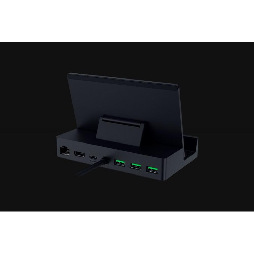 Razer - RC21-02310100-R3M1 estación dock para móvil Consola de videojuegos portátil Negro