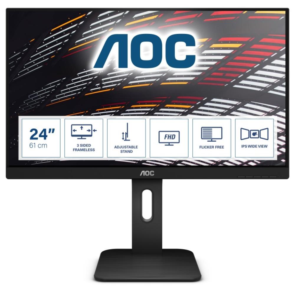 AOC - P1 X24P1 pantalla para PC 61 cm (24") 1920 x 1200 Pixeles WUXGA LED Negro
