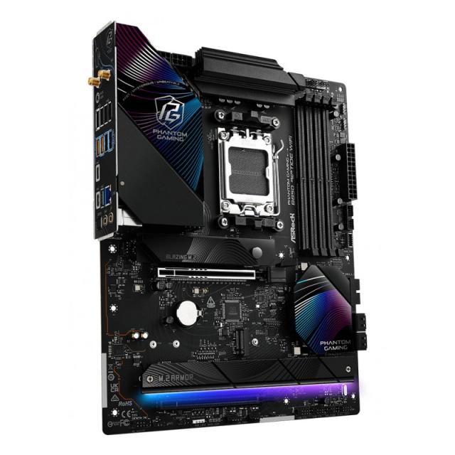 Asrock - Phantom Gaming B850 Riptide WiFi AMD B850 Zócalo AM5 ATX