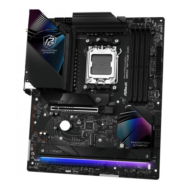 Asrock - Phantom Gaming B850 Riptide WiFi AMD B850 Zócalo AM5 ATX
