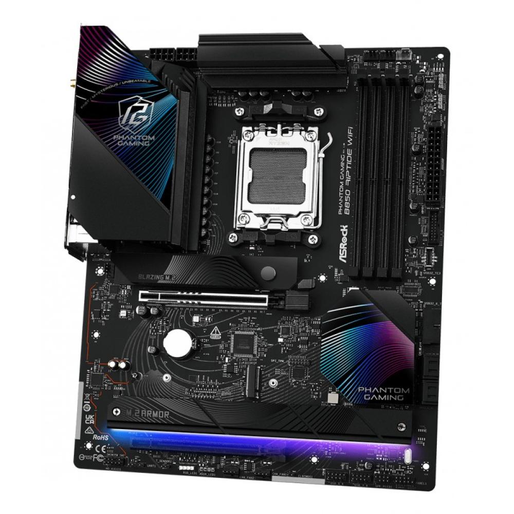 Asrock - Phantom Gaming B850 Riptide WiFi AMD B850 Zócalo AM5 ATX
