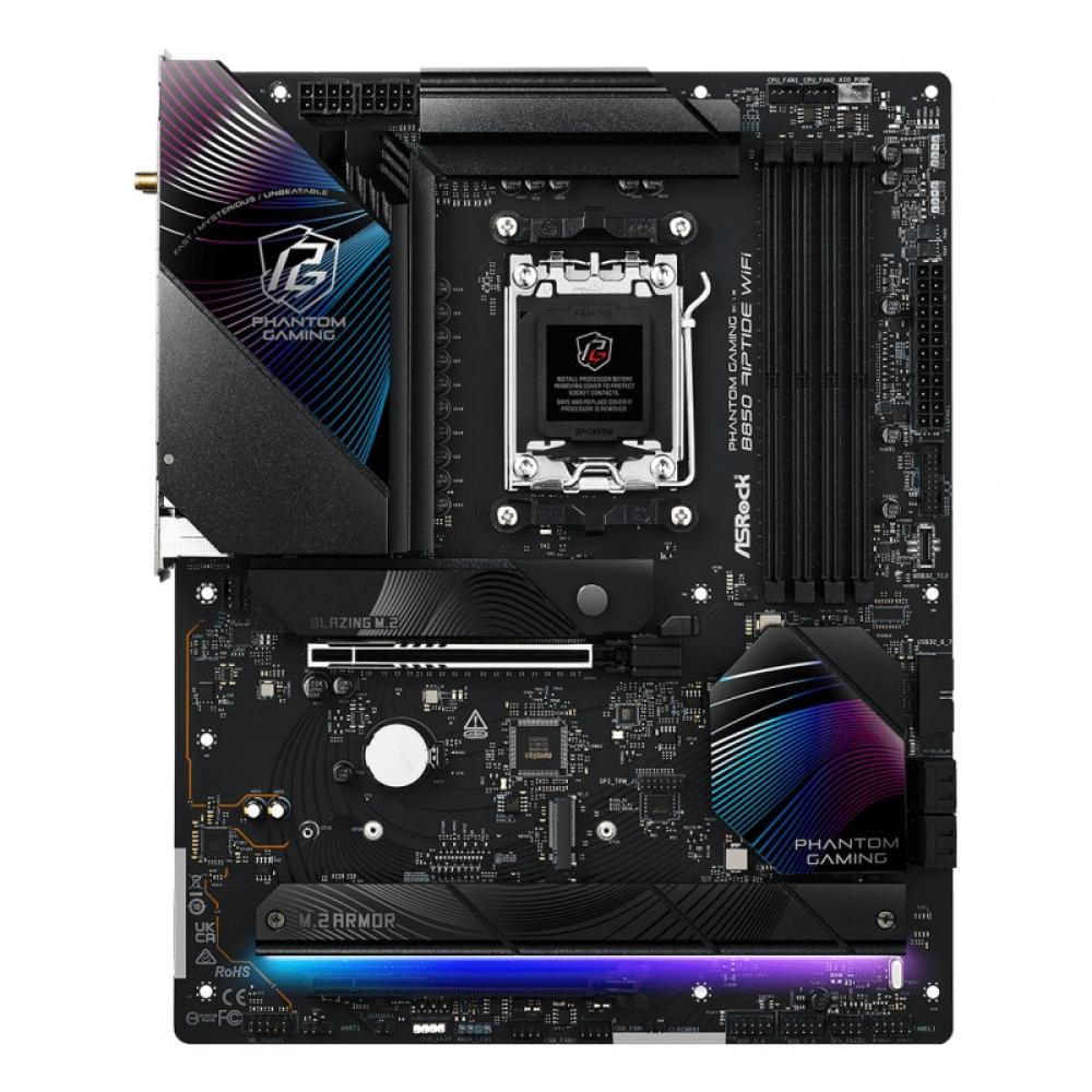 Asrock - Phantom Gaming B850 Riptide WiFi AMD B850 Zócalo AM5 ATX