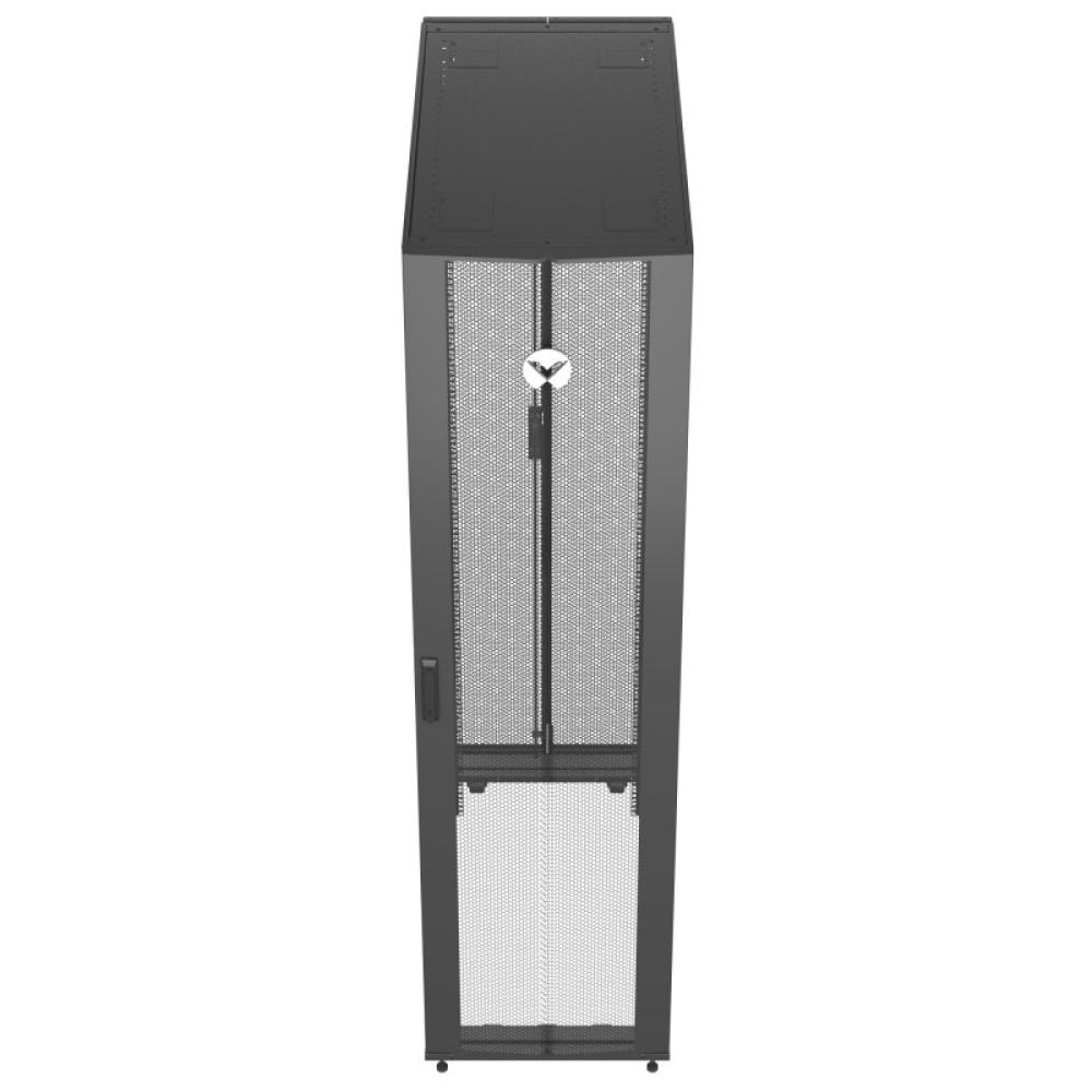 Vertiv - VR3307 armario rack 48U Rack o bastidor independiente Negro, Transparente