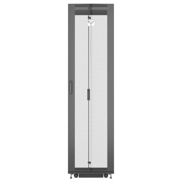Vertiv - VR3307 armario rack 48U Rack o bastidor independiente Negro, Transparente