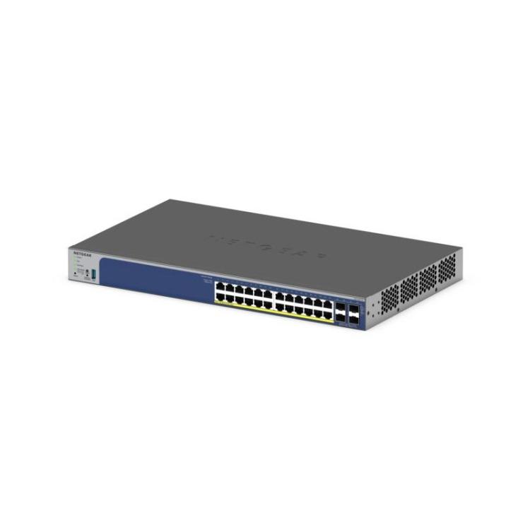 NETGEAR - GS728TX L2/L3 10G Ethernet (100/1000/10000) Negro