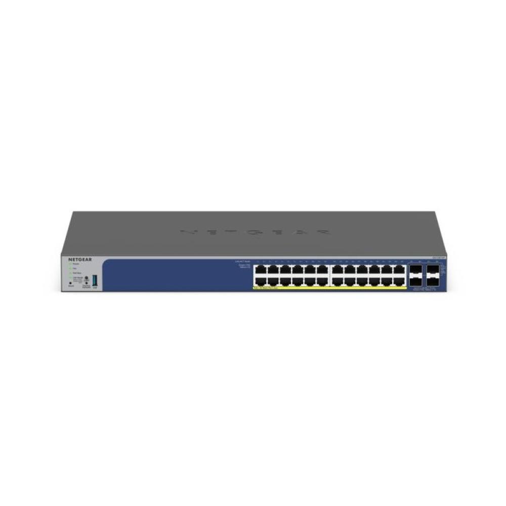 NETGEAR - GS728TX L2/L3 10G Ethernet (100/1000/10000) Negro