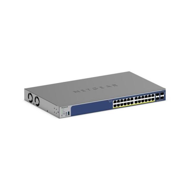 NETGEAR - GS728TX L2/L3 10G Ethernet (100/1000/10000) Negro