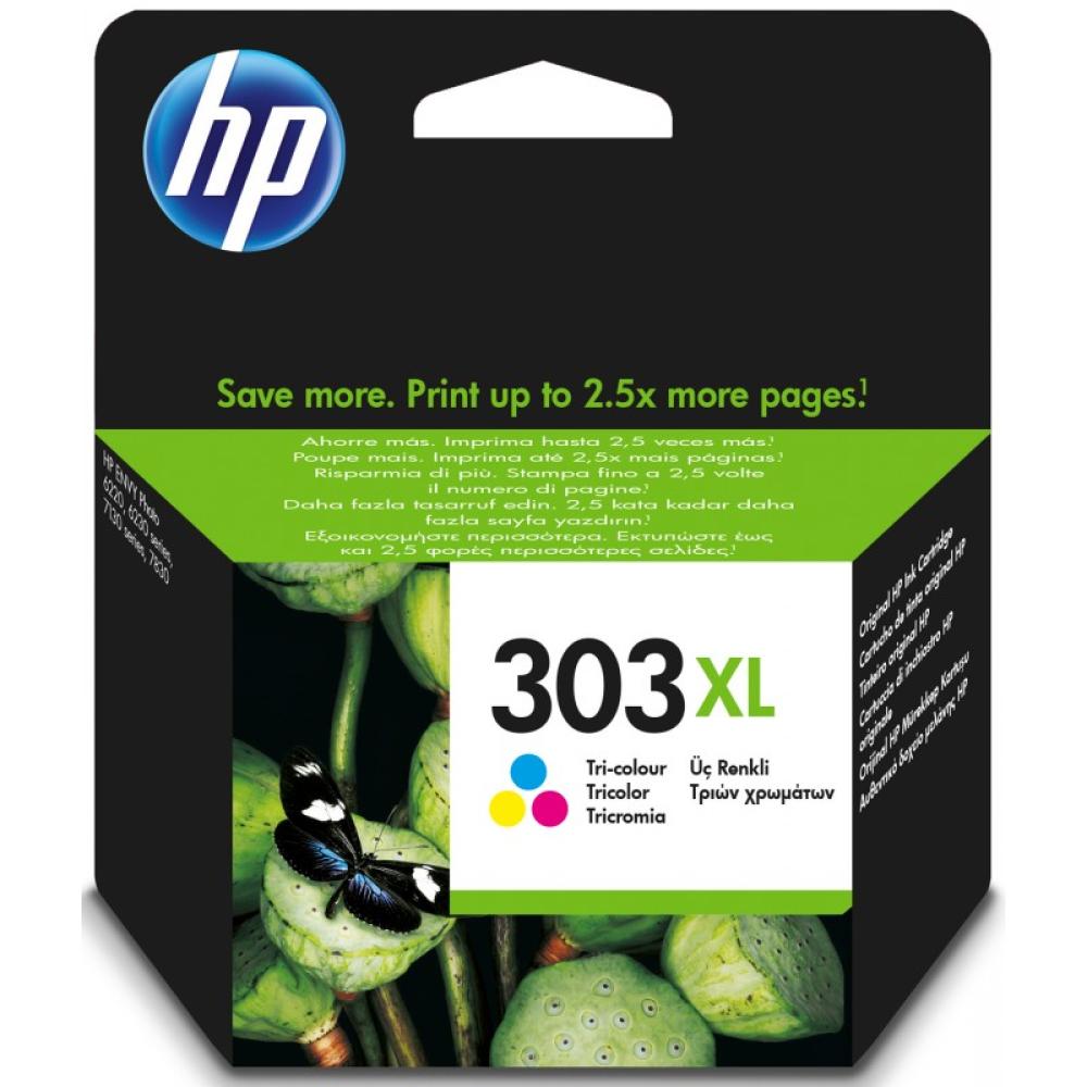 HP - Cartucho de tinta Original 303XL tricolor de alta capacidad