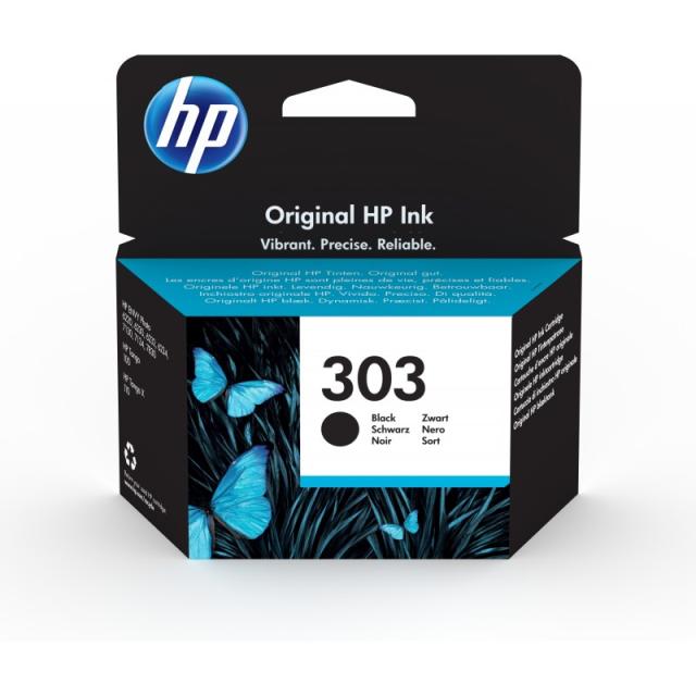 HP - Cartucho de tinta Original 303 negro