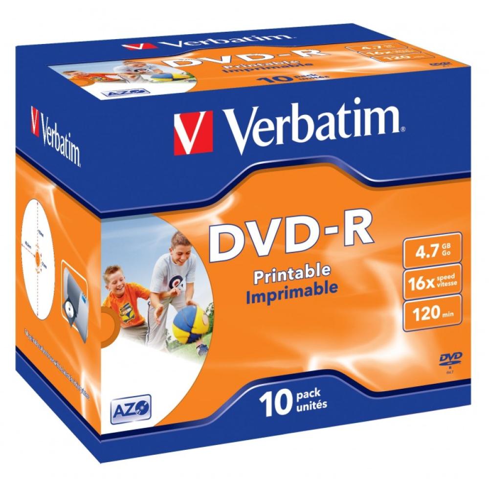 Verbatim - 43521 DVD en blanco 4,7 GB DVD-R 10 pieza(s)