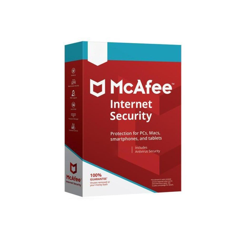 McAfee - Internet Security Antivirus security Base 10 licencia(s) 1 año(s)