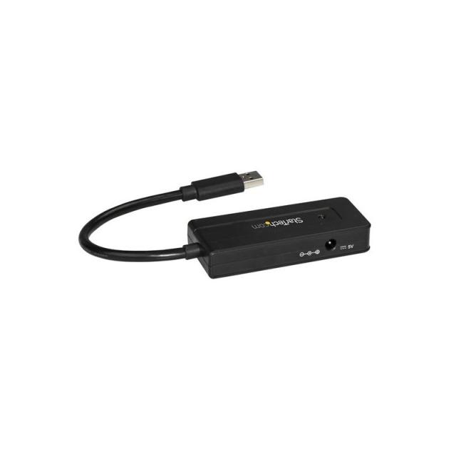 StarTech.com - Hub Concentrador Portátil USB 3.0 SuperSpeed de 4 Puertos de 5Gbps con Carga Rápida - Ladrón USB 3.2 Gen 1 Tipo A