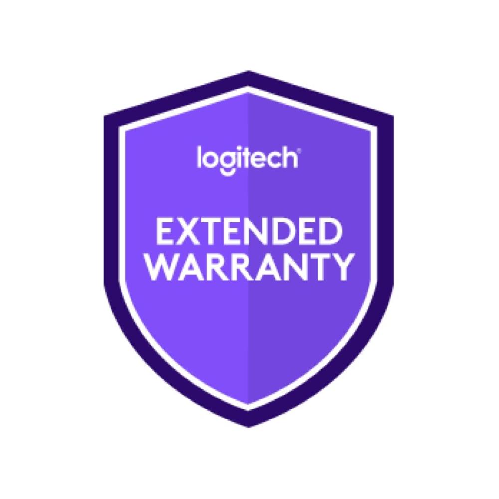 Logitech - One year extended warranty for small room solution with Tap and MeetUp 1 año(s)