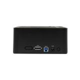 StarTech.com - Docking Station eSATA USB 3.0 con UASP de 2 Bahías para Disco Duro o SSD SATA de 2,5 o 3,5 Pulgadas