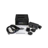 StarTech.com - Docking Station eSATA USB 3.0 con UASP de 2 Bahías para Disco Duro o SSD SATA de 2,5 o 3,5 Pulgadas